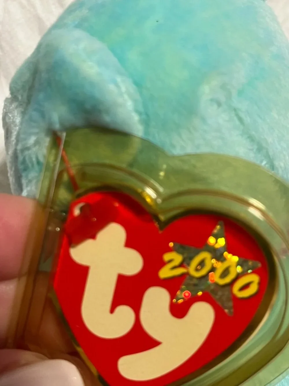 Ariel Beanie Baby 2000 TY‎ Bear w Tag Protector NWT